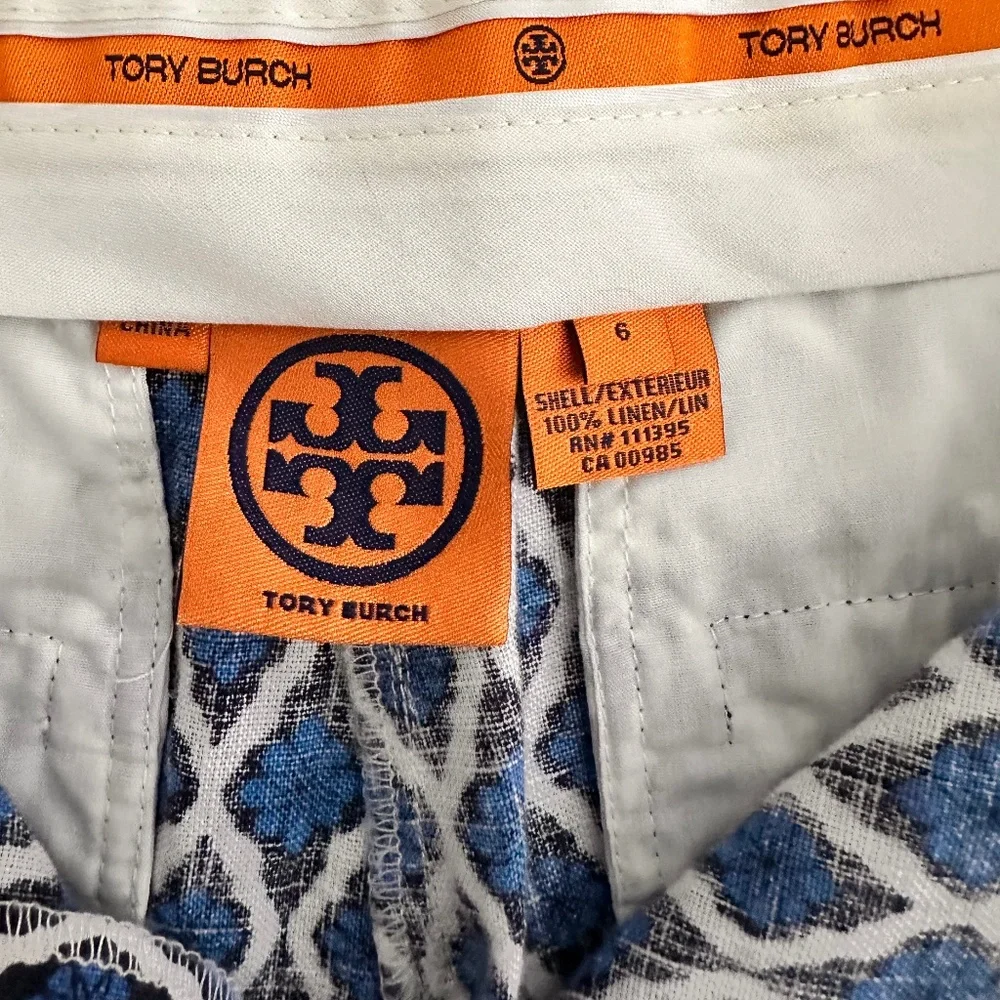 Tory Burch Linen Bermuda Short (6)